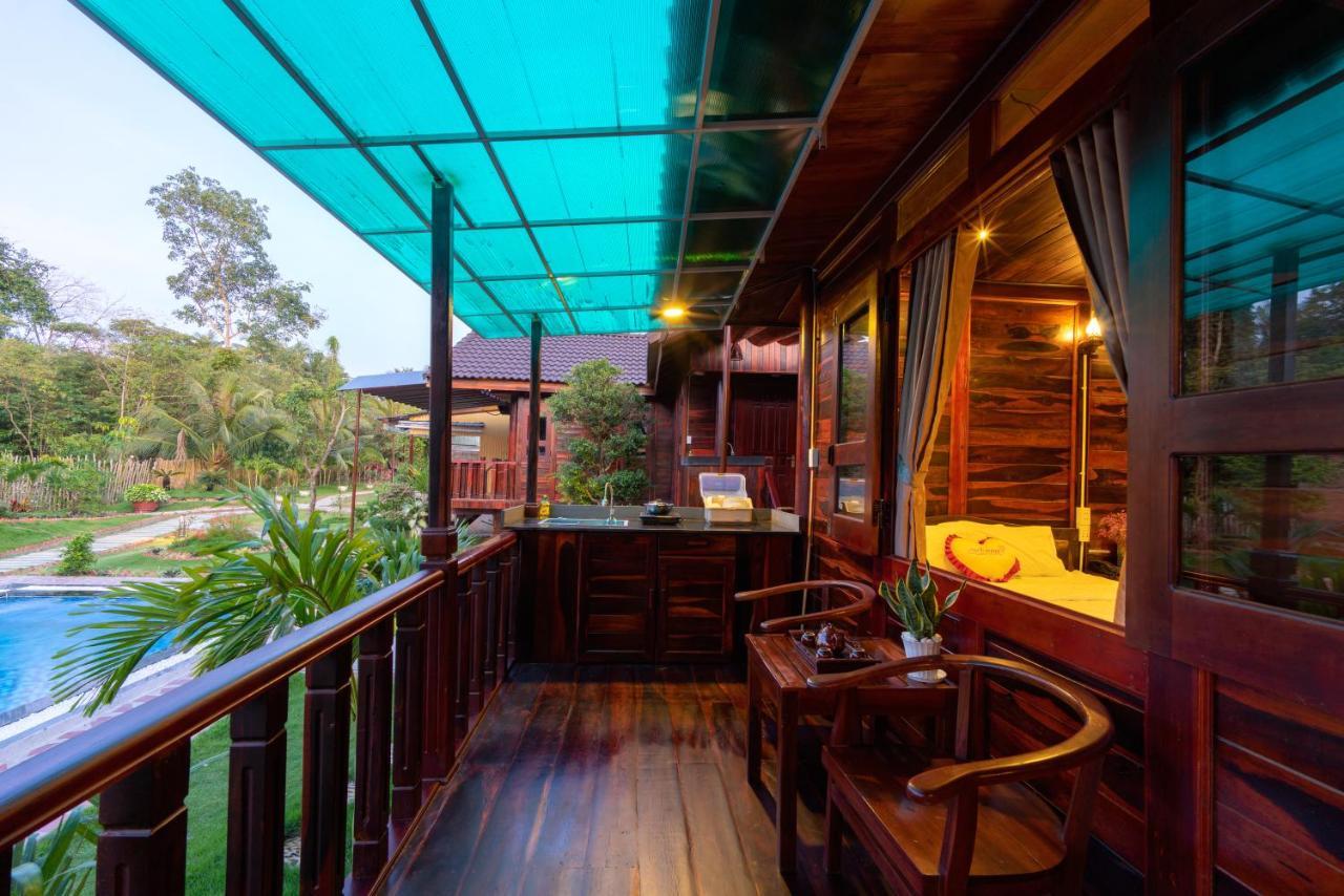 Anna Pham Bungalow - Friendly Local Duong Dong Exterior foto